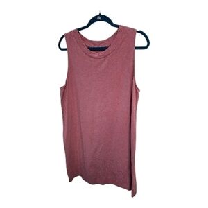 Sleeveless Pink Mauve Dress